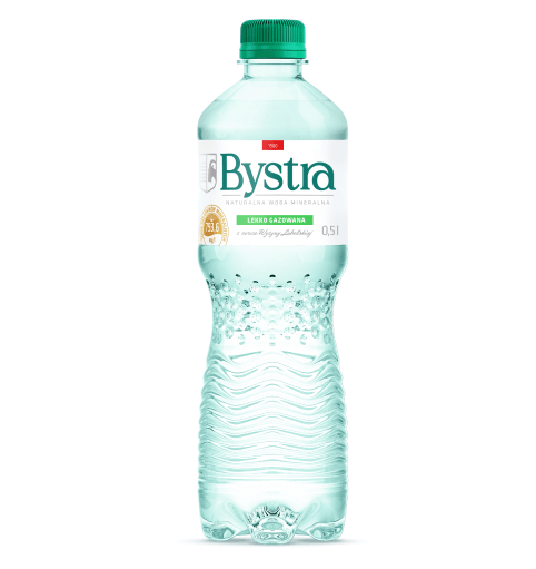 Woda Bystra Lekki Gaz 500ml
