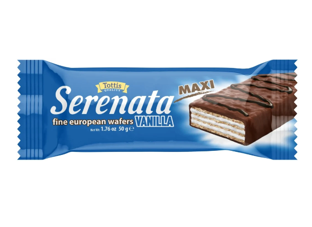 Serenata Maxi Vanilla Wafel 50g