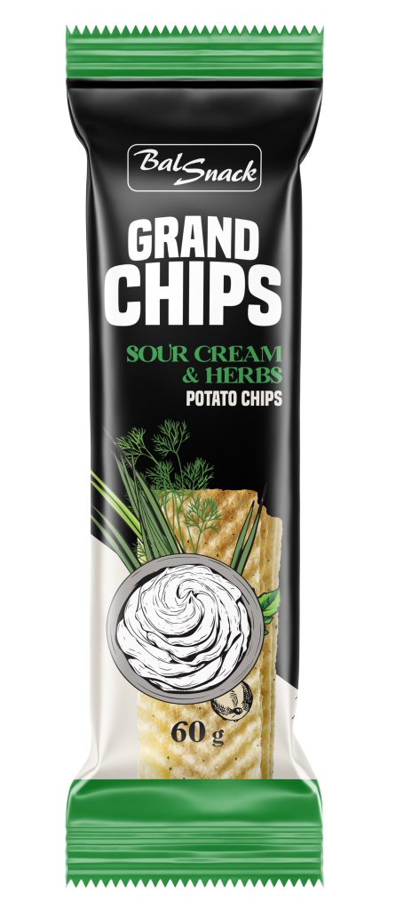 Grand Chips Śmietana Zioła 60g