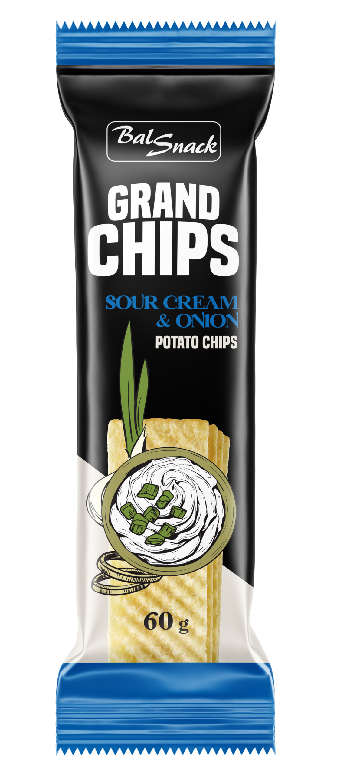 Grand Chips Śmietana Cebula 60g