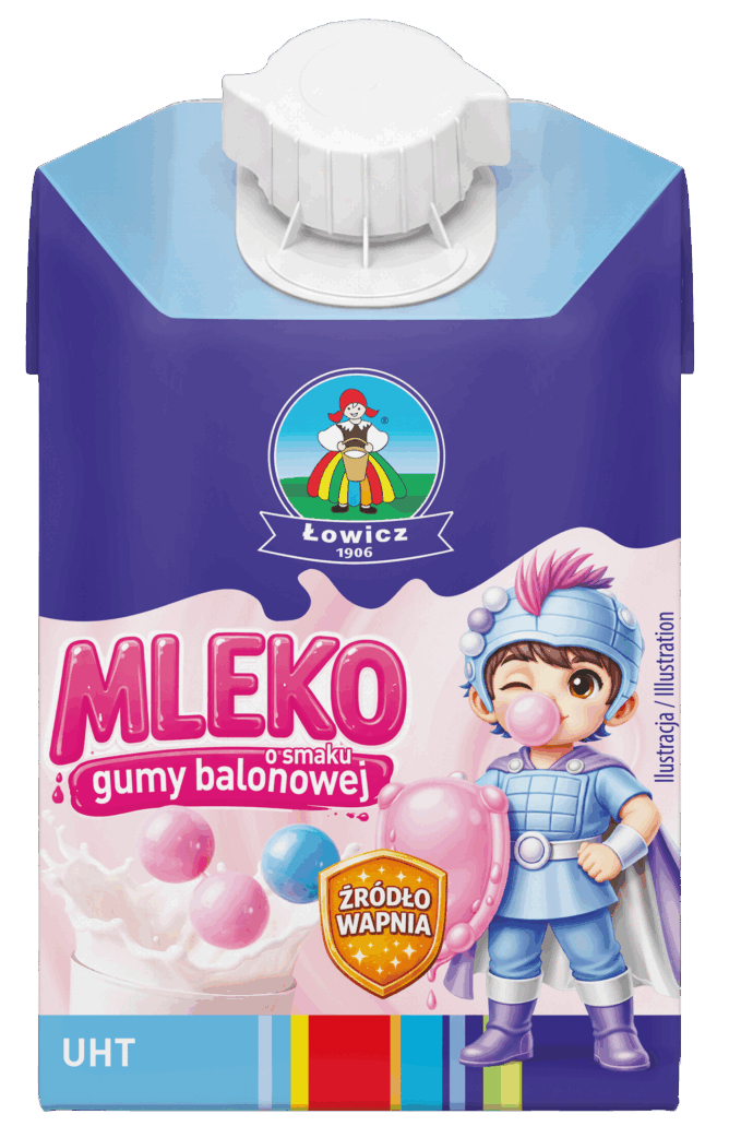 Mleko o smaku gumy balonowej 200ml